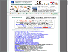 Tablet Screenshot of medical-device.ce-marking.eu